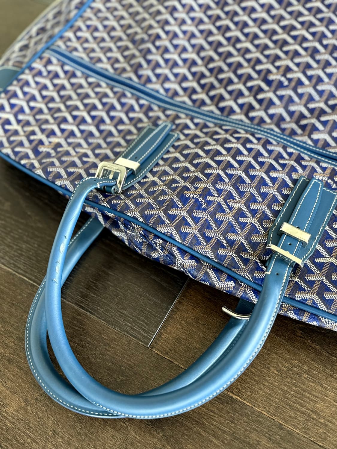 {고야드} Goyardine Porte-Habits 가먼트 백 in 🔵 상품이미지8