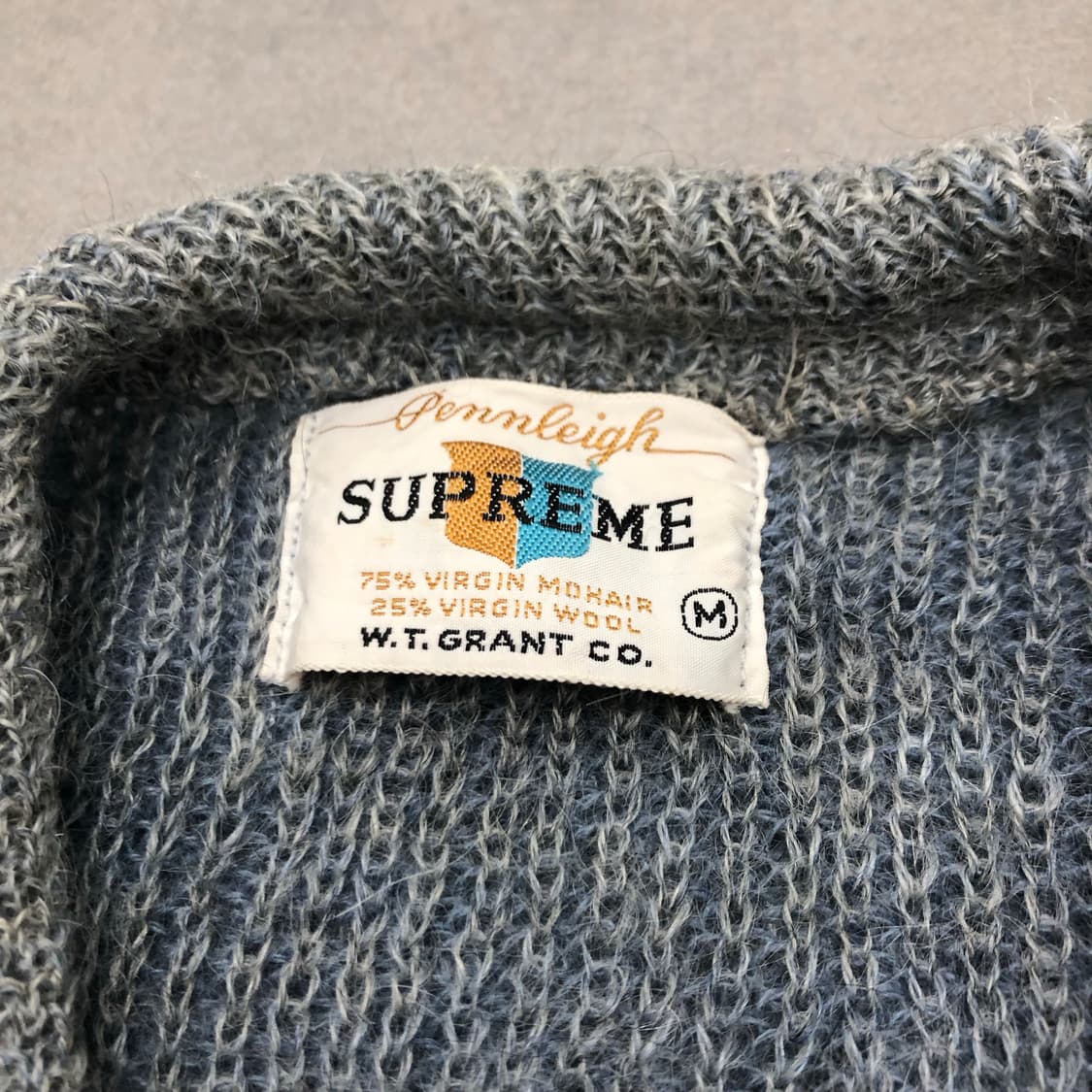 pennleigh supreme 슈프림 빈티지 모헤어 가디건M 상품이미지2