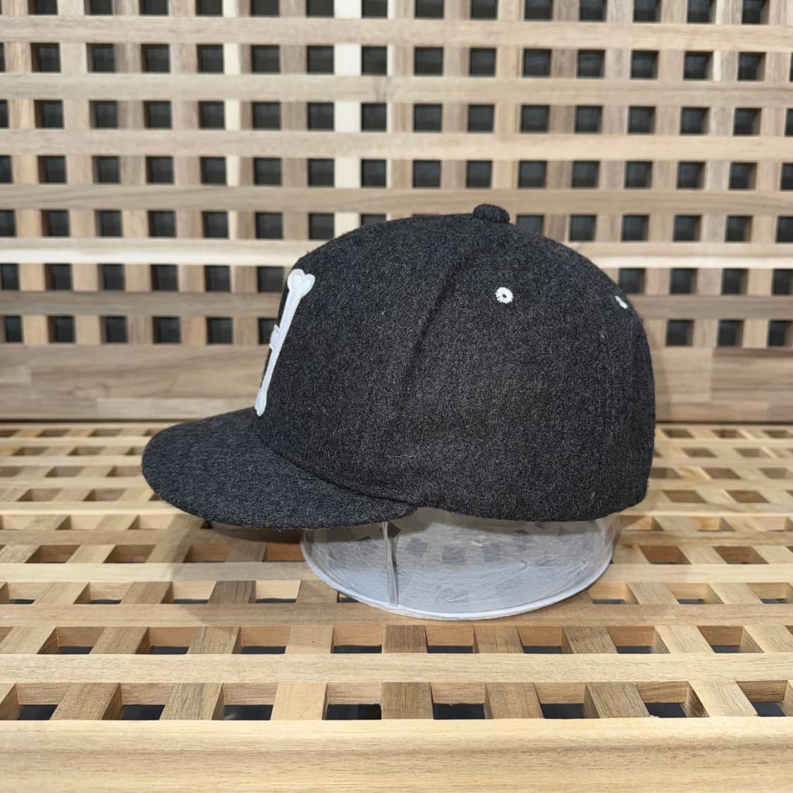 일본 빈티지 숏챙 울캡 상품이미지2