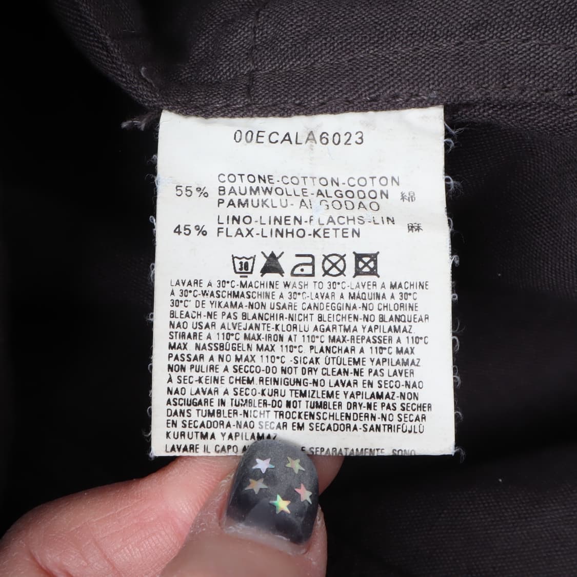 디젤 멀티포켓 바이커 린넨 자켓 상품이미지9