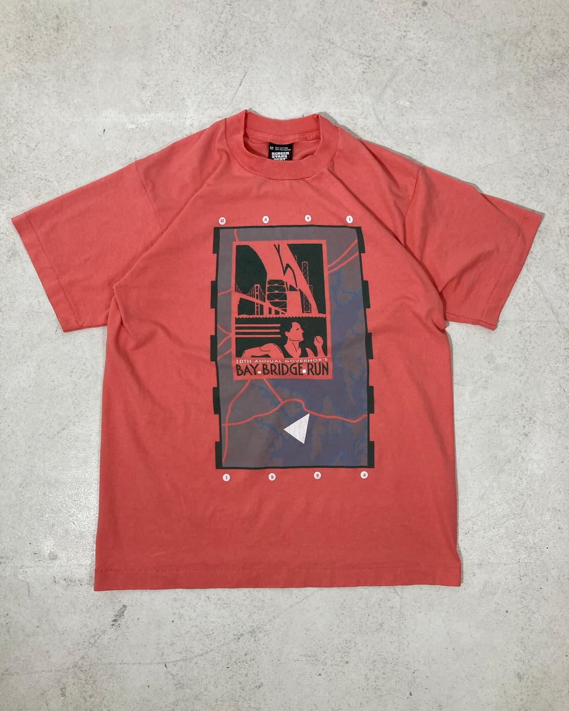 90s Single Stitched Tee (faded pink) 상품이미지1