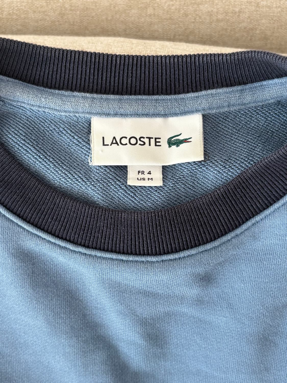 라코스테 맨투맨 M 상품이미지4