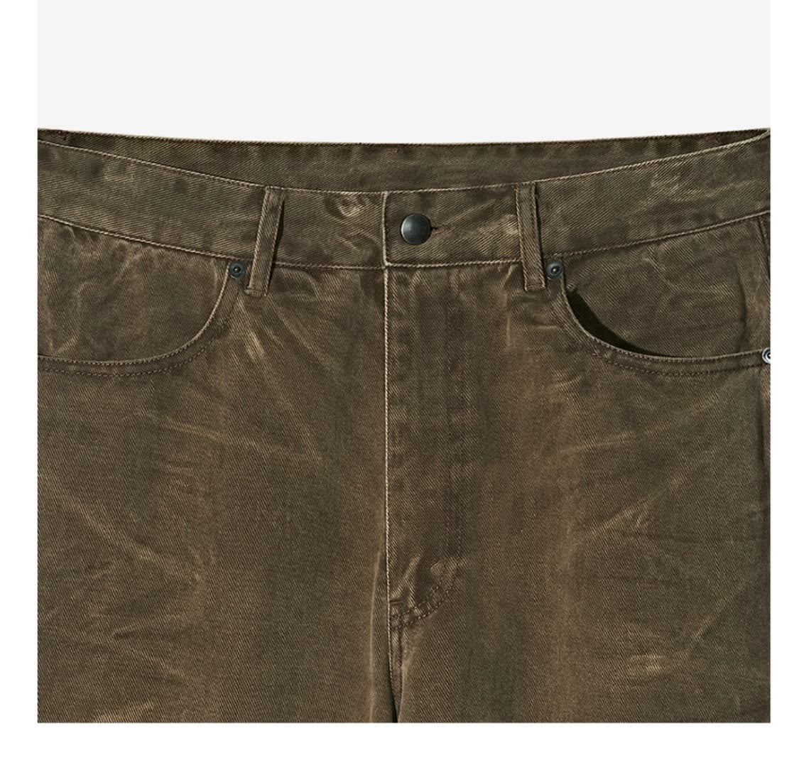 파르티멘토partimento CationFading Pants Brown 상품이미지5