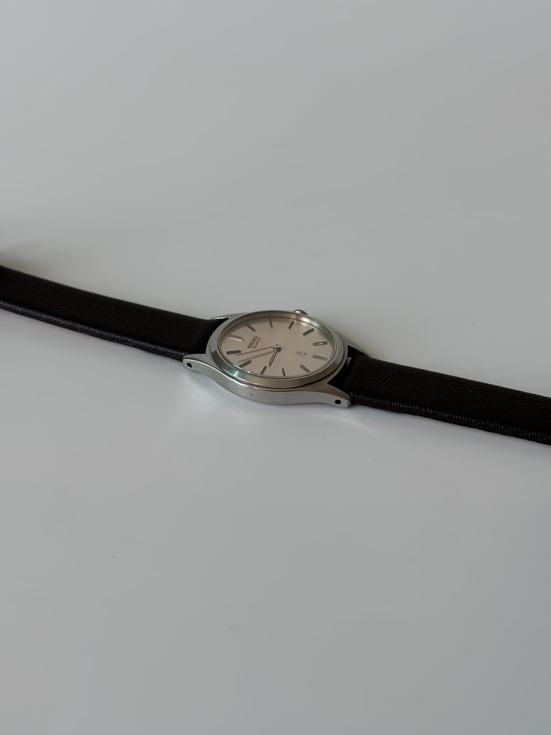 1980s Silver Oval Ladies Quartz 상품이미지6