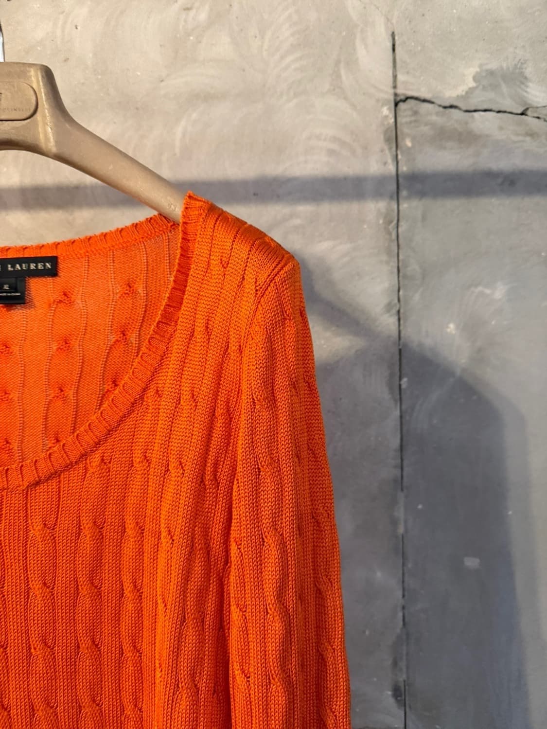 랄프로렌 블랙라벨 100% 실크 니트 탑 55~66 상품이미지4