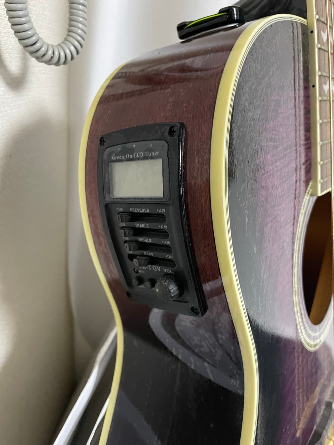 크래프터 노블 보라색 기타 Crafter Noble tps  + 거치대  상품이미지4