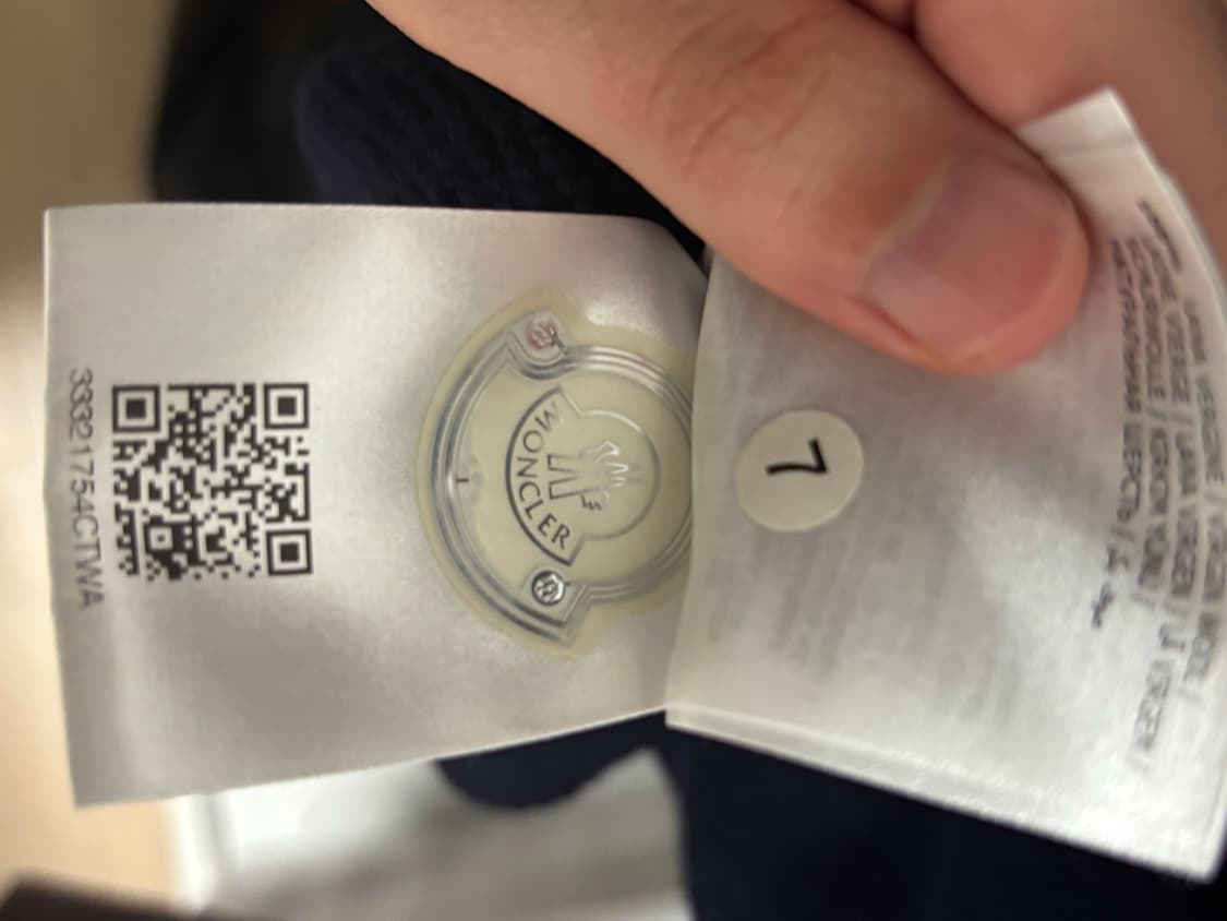 몽클레어 몽클레르 니트 후드집업 L 상품이미지8