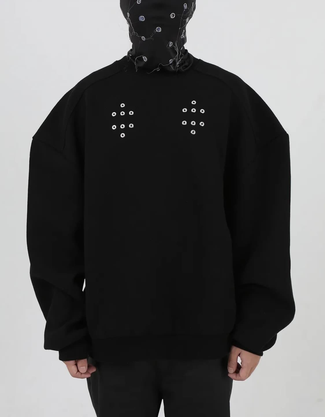 비바프 맨투맨 블랙 상품이미지1