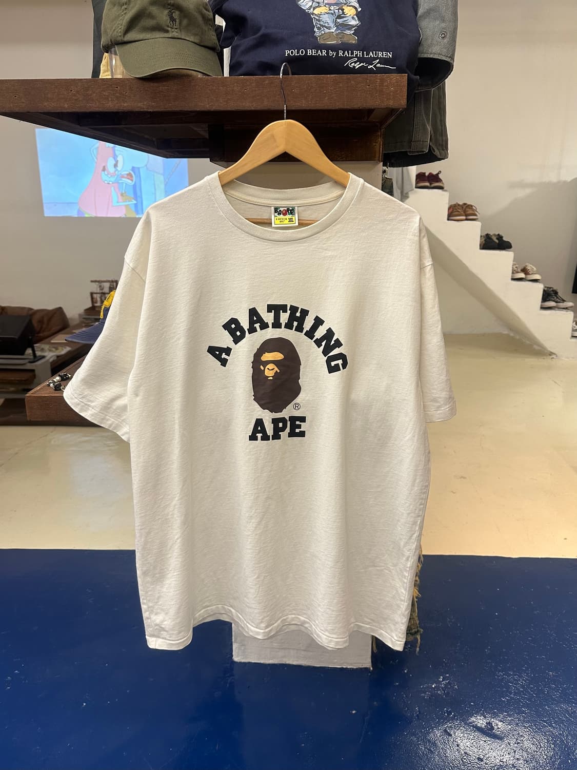 베이프 컬리지 반팔 상품이미지1