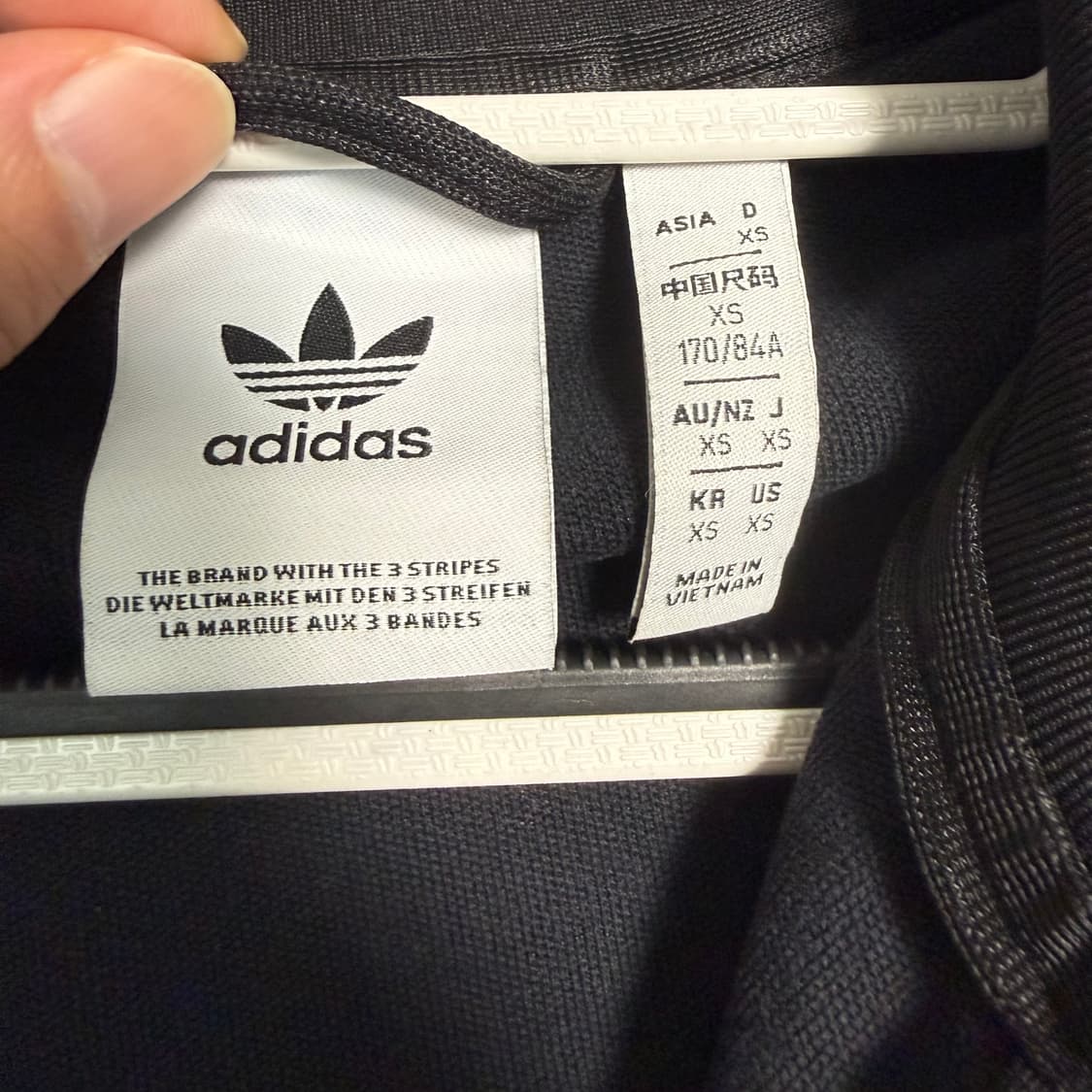 아디다스 베켄바우어 져지 블랙 XS 트랙탑 상품이미지3