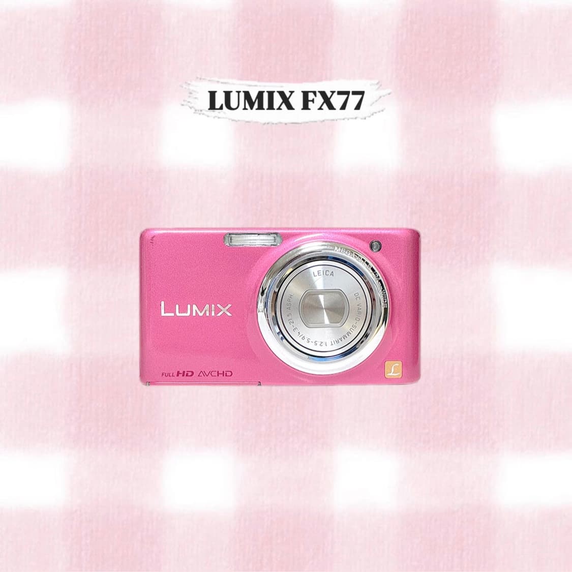 파나소닉 루믹스 FX77 핑크 빈티지디카 상품이미지1
