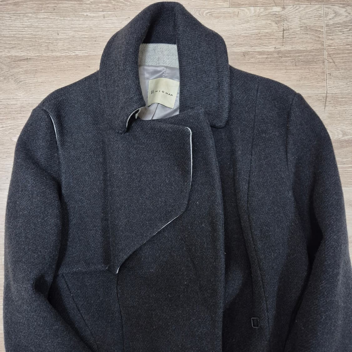 잇 미샤 여성 모직 럭셔리 더플 코트 상품이미지2