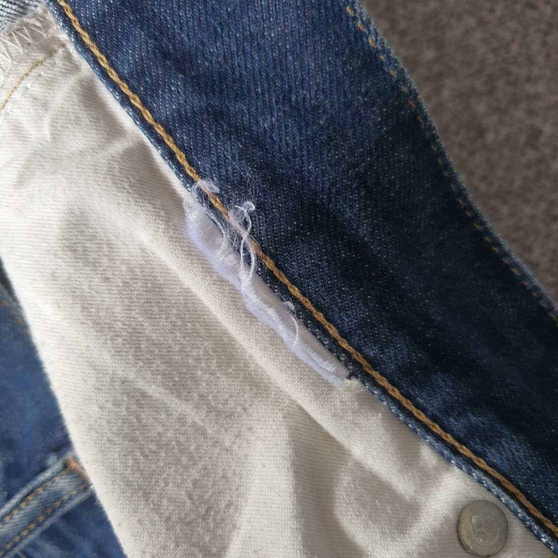 칼하트 빈티지 데님 팬츠 No.49 상품이미지6