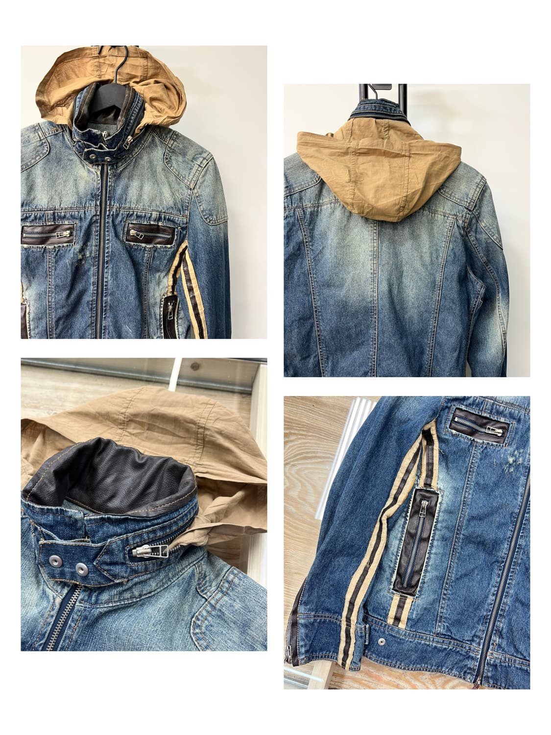 인 더 애틱 y2k 데님 집 자켓 상품이미지6