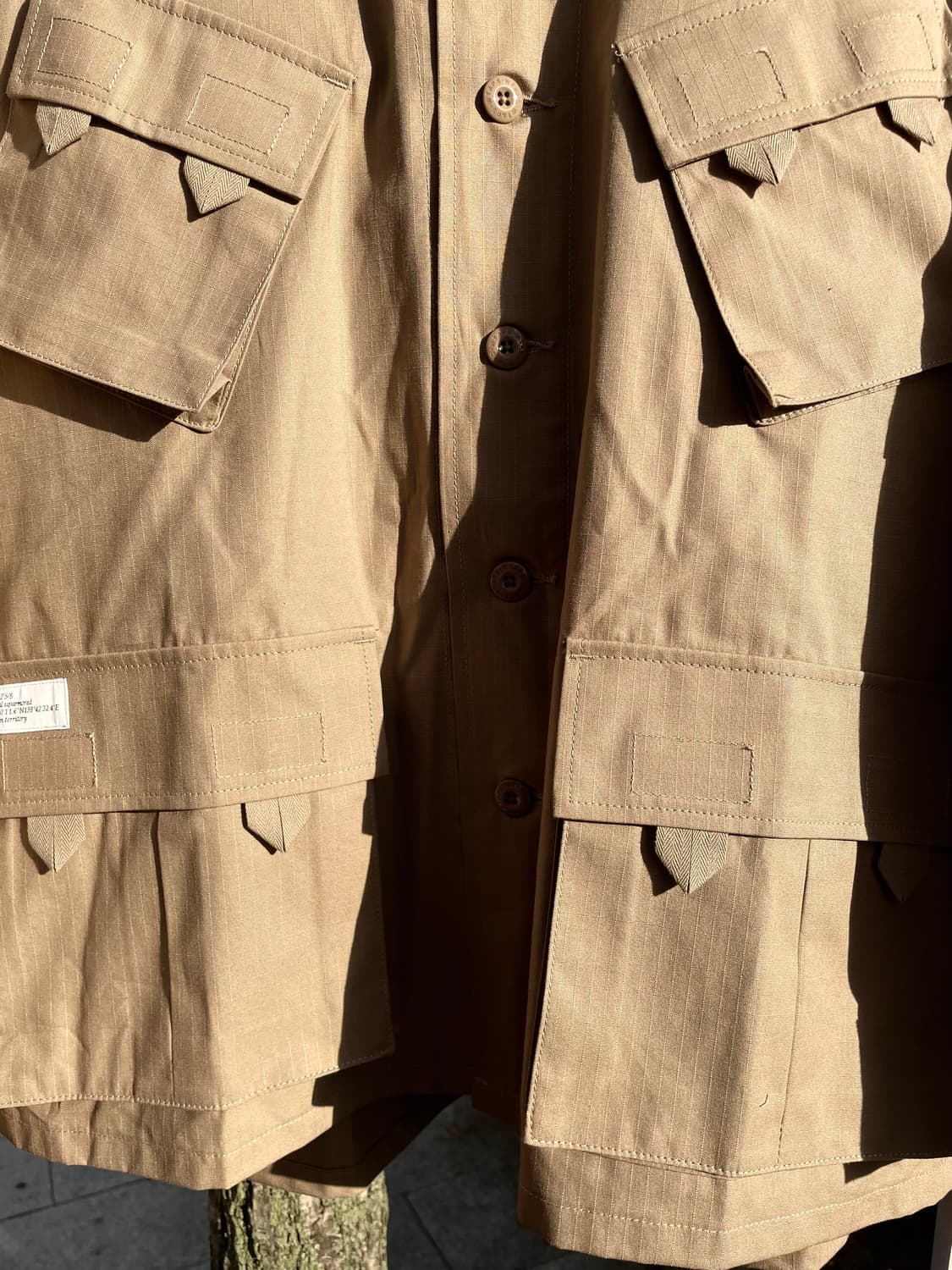 더블텝스 wtaps 21fW Modular Ripstop shirt 상품이미지5