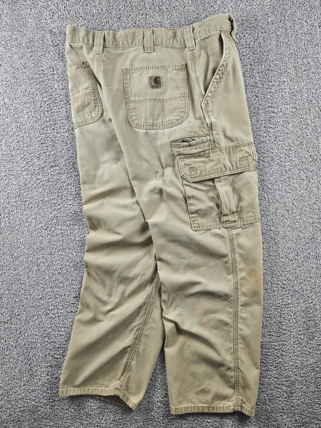칼하트 코튼 캔버스 카고 포켓 워크 팬츠 (36X30추정) / 10903 상품이미지3