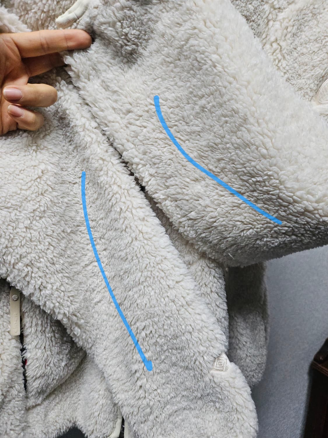 아이더 에시앙 2.3 윈드스토퍼 플리스 자켓 L 남여가능 상품이미지6