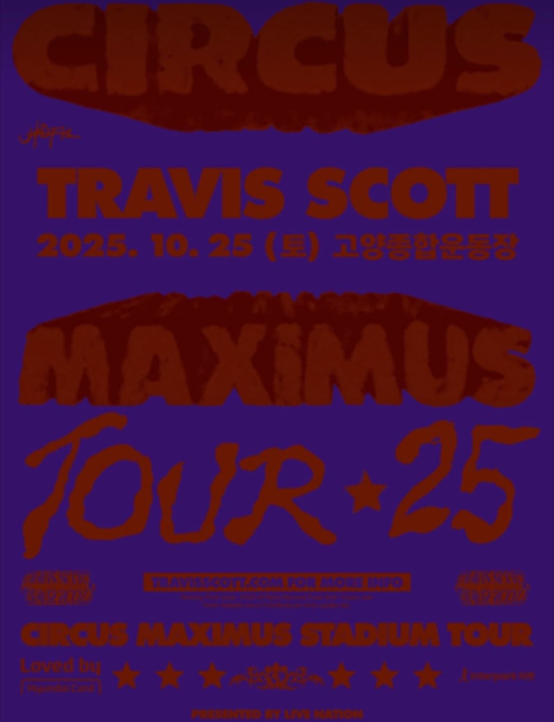 Travis Scott MAXIMUS in Korea Photoframe 상품이미지1