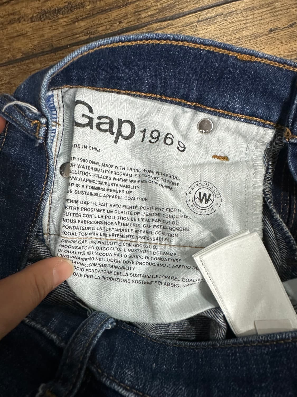 GAP 1969 크롭 스키니 데님팬츠 26사이즈 상품이미지6