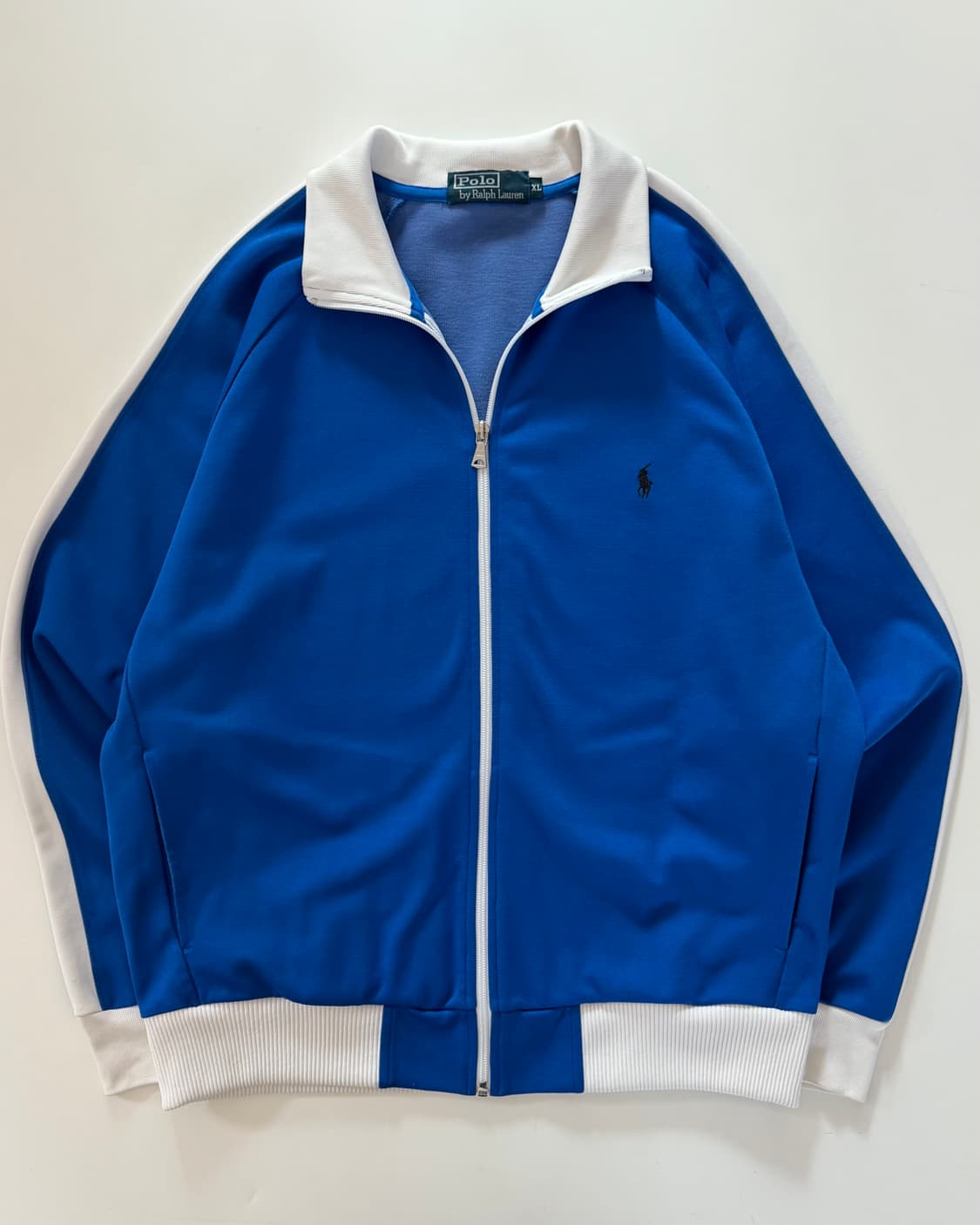 Polo 폴로 랄프로렌 블랙포니 블루컬러 사이드라인 트랙 집업  상품이미지4
