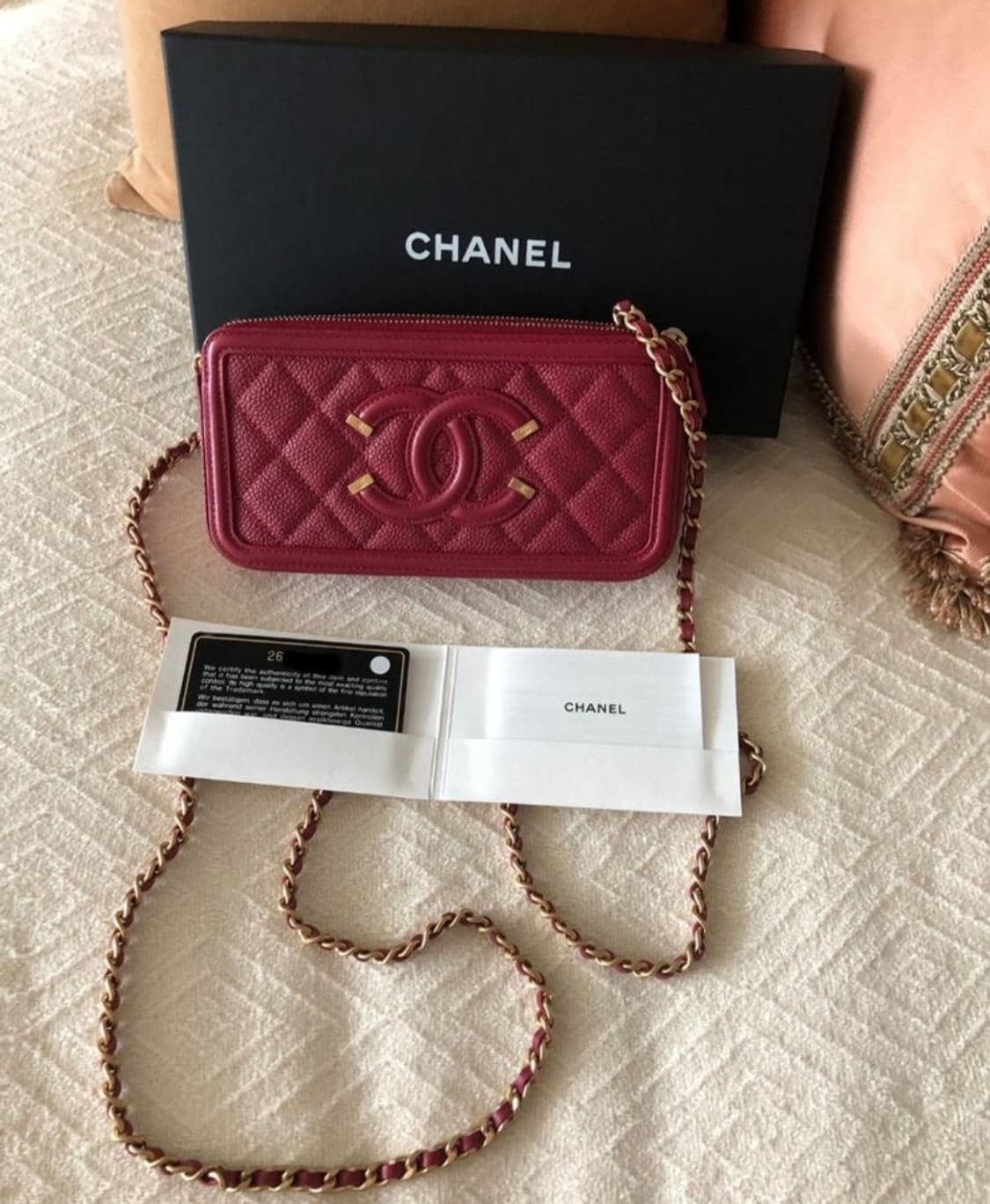 샤넬 코스메틱 미니가방 (새상품급) 상품이미지1