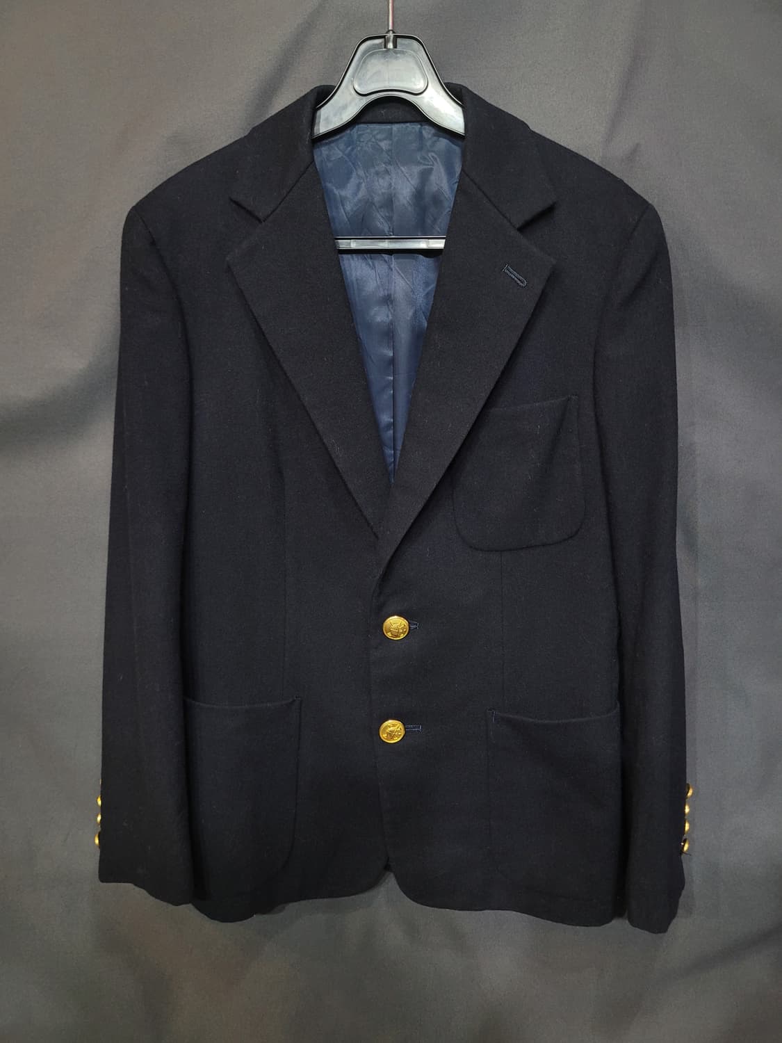 Ralph Lauren 랄프로렌 빈티지 금장버튼 울 블레이저 자켓 상품이미지7