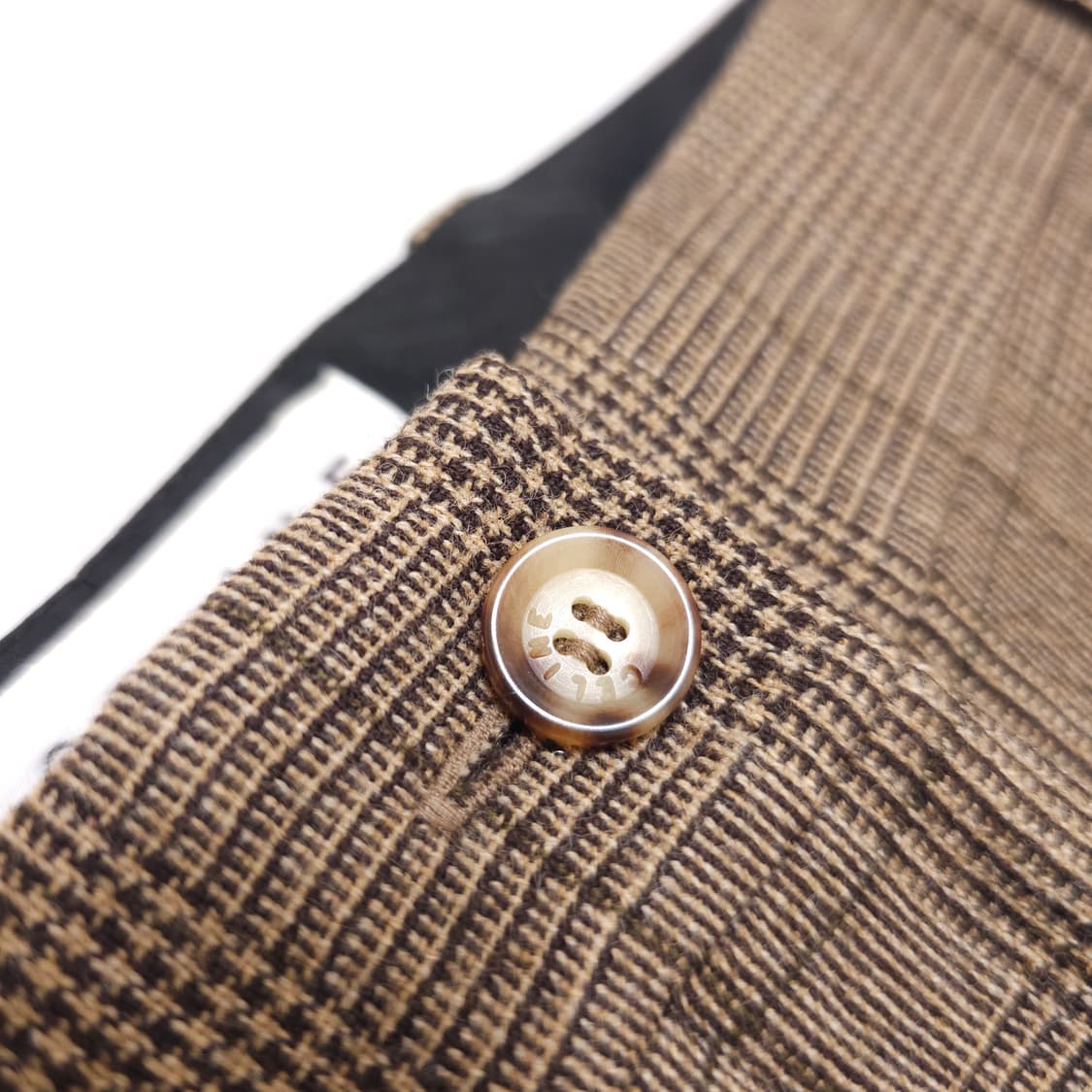 셀린느 울 체크 슬랙스 팬츠 상품이미지5