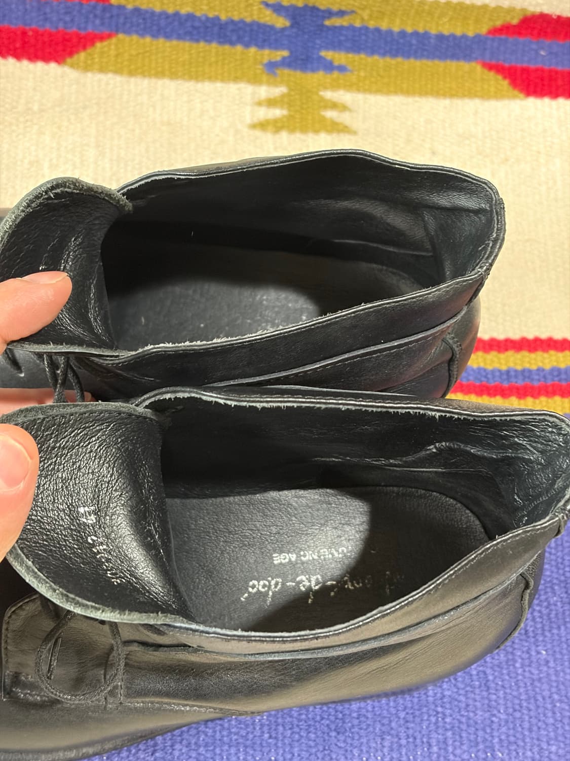 훕데두 롱노즈 스퀘어토 쳐카부츠  상품이미지6