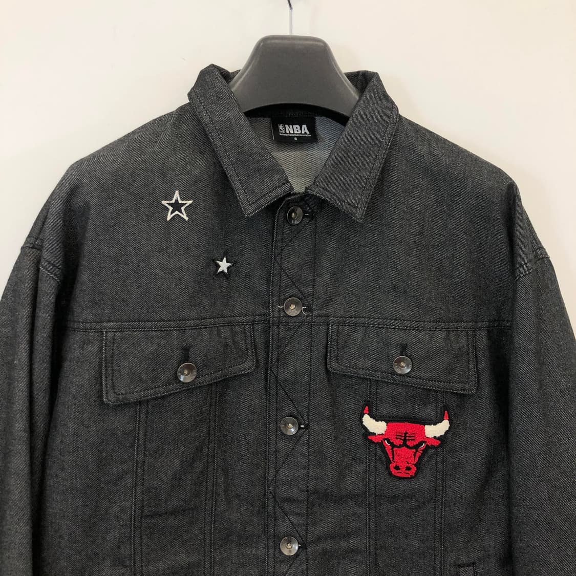 NBA 시카고불스 데님자켓 S 상품이미지2