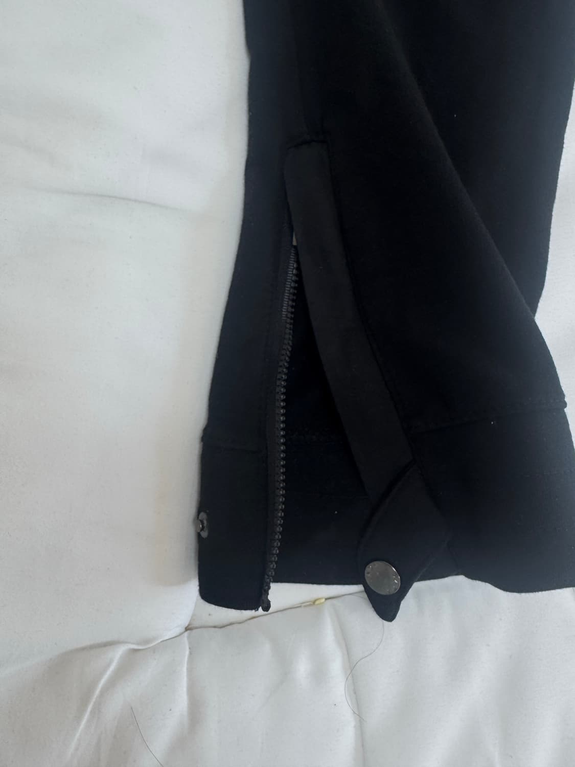 ZARA MAN 자라 블랙 무릎절개 밴딩 팬츠 XL 상품이미지4