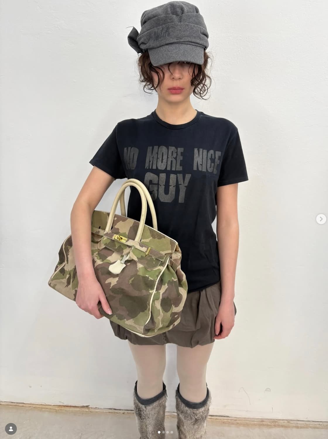 anemonia 펄킨백 카모플라쥬 아네모니아 버킨백 퍼킨백 상품이미지2