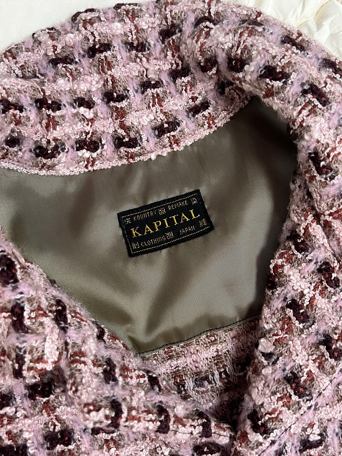 [4사이즈,XL] 캐피탈 트위드 셔츠 상품이미지4