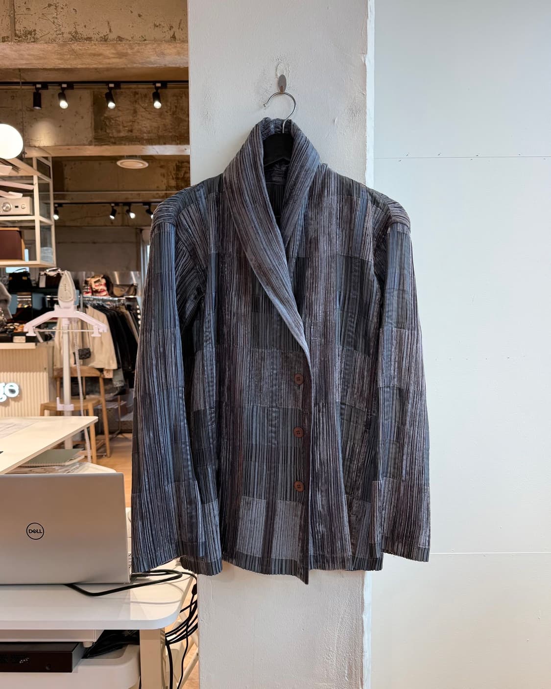 이세이미야케 그레이 링컬 테일러드 자켓  상품이미지2