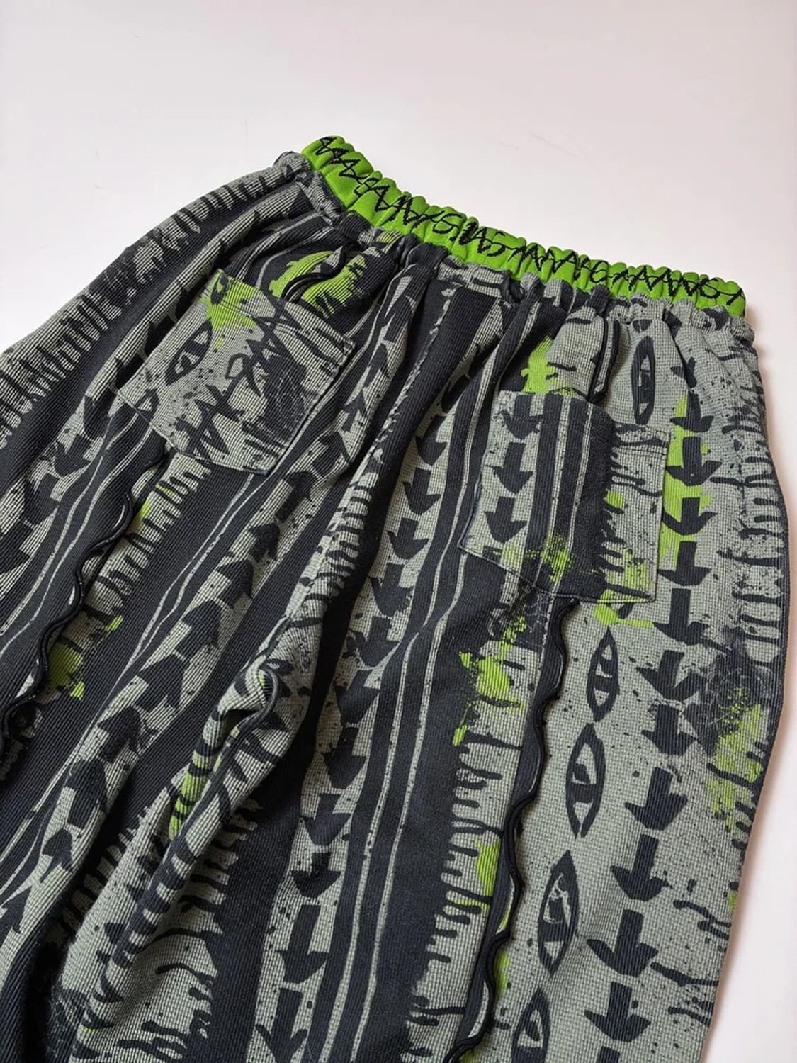 만지 MAN.G 23FW 와이드 패턴 스트링 팬츠 PN8724 상품이미지5