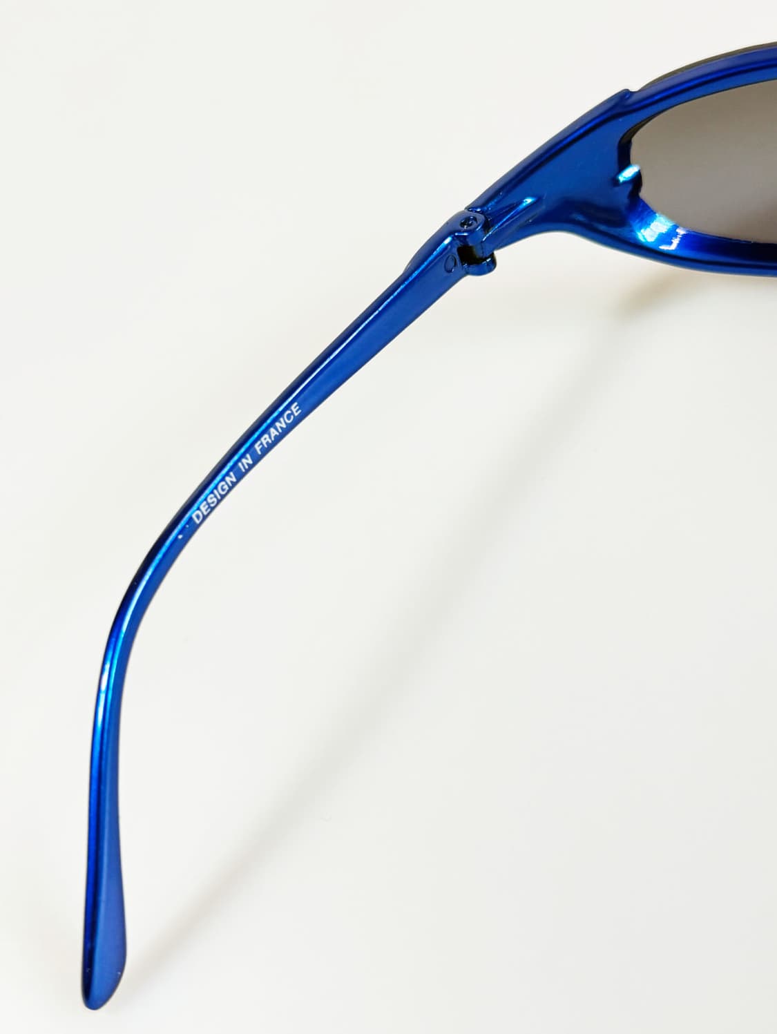 90s LEON 랩어라운드 블루 프레임 빈티지 선글라스 상품이미지7