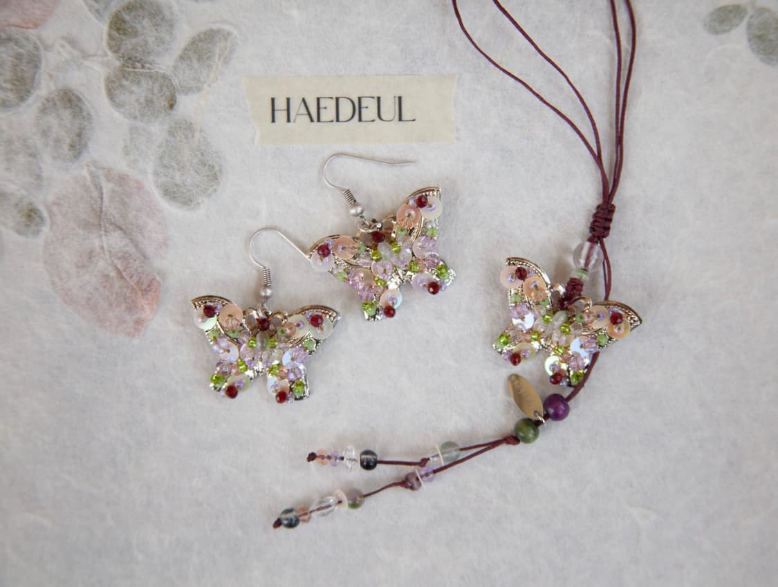 Dew Butterfly Keyring 상품이미지3