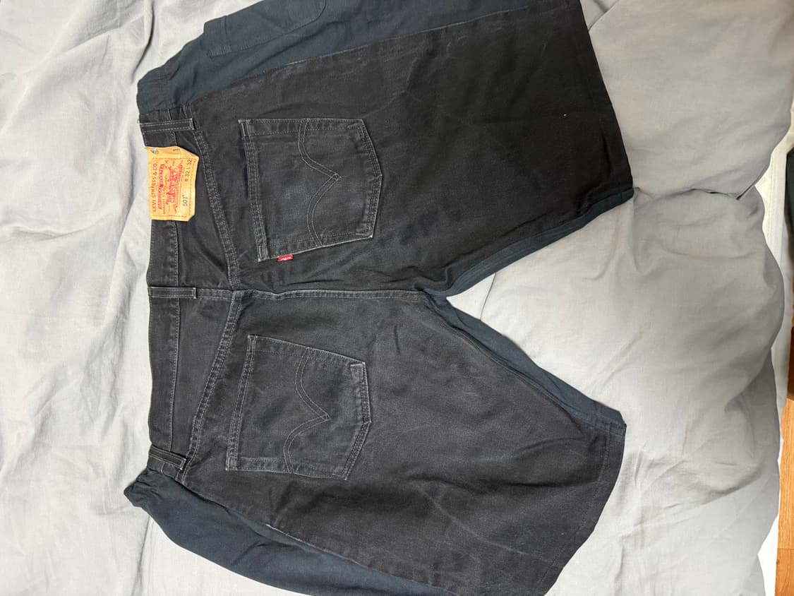 [S] 블레스 오버조깅진 쇼츠 블랙 상품이미지3