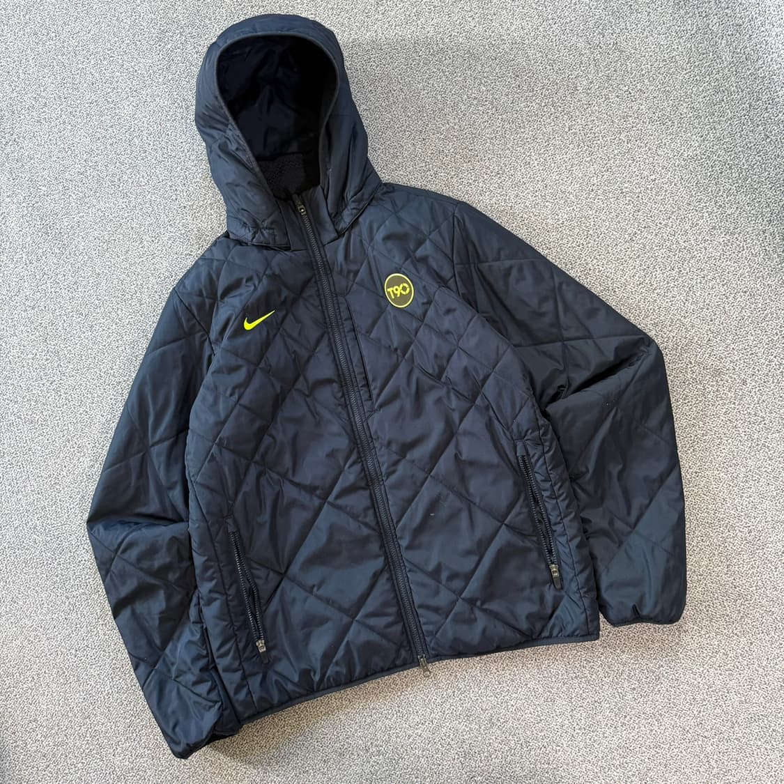 나이키 T90 후드 퀄팅 패딩 자켓 상품이미지1