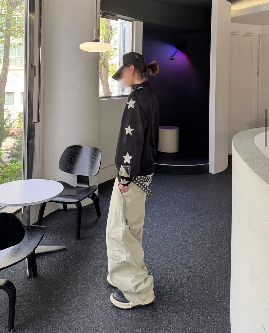 아오이로 커티드 더블니 팬츠 라이트 세이지 상품이미지1