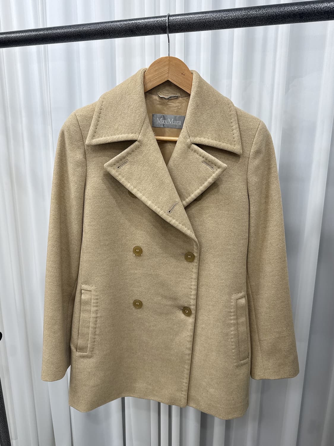 막스마라 더블 숏 코트 상품이미지2