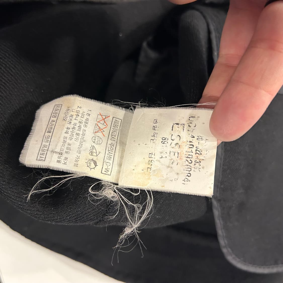 [105] 입생로랑 차콜 그레이 블루종 자켓 상품이미지10