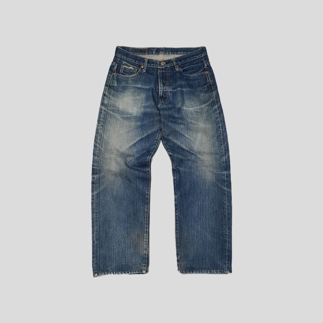 리바이스 501 진청워싱 빅E 셀비지 데님팬츠 SIZE 상품이미지2