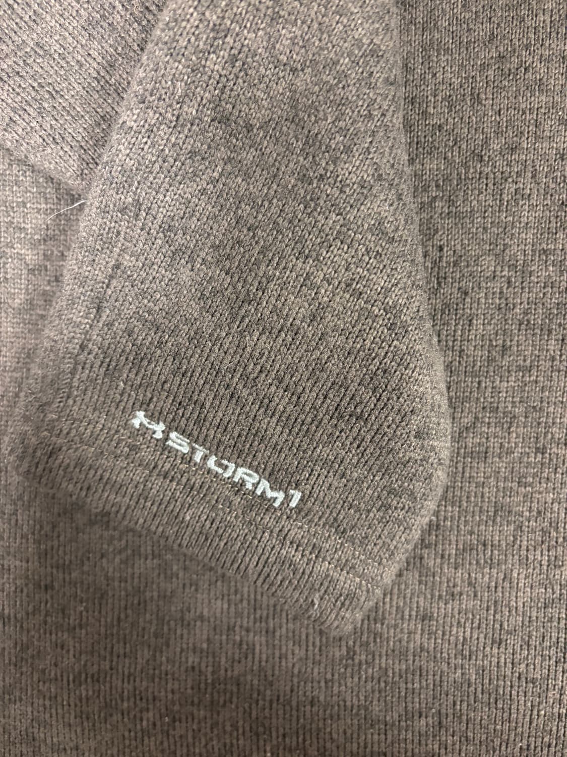 언더아머 빈티디 반집업 니트 XXL 사이즈 상품이미지3