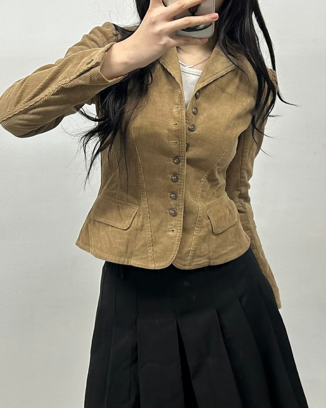 [2] 랄프로렌 코듀로이 스냅 테일러드 자켓 상품이미지2