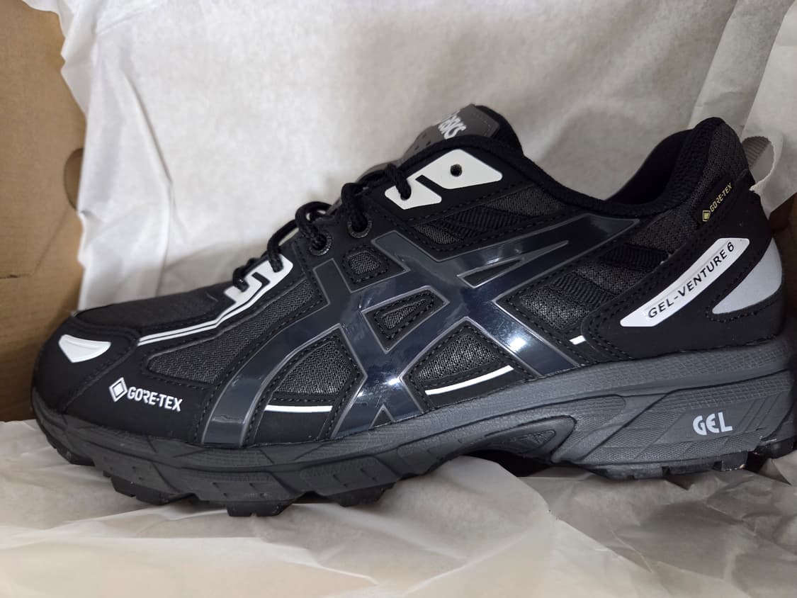 아식스 젤벤쳐 6 고어텍스 GTX 옵시디언 그레이 블랙 상품이미지5