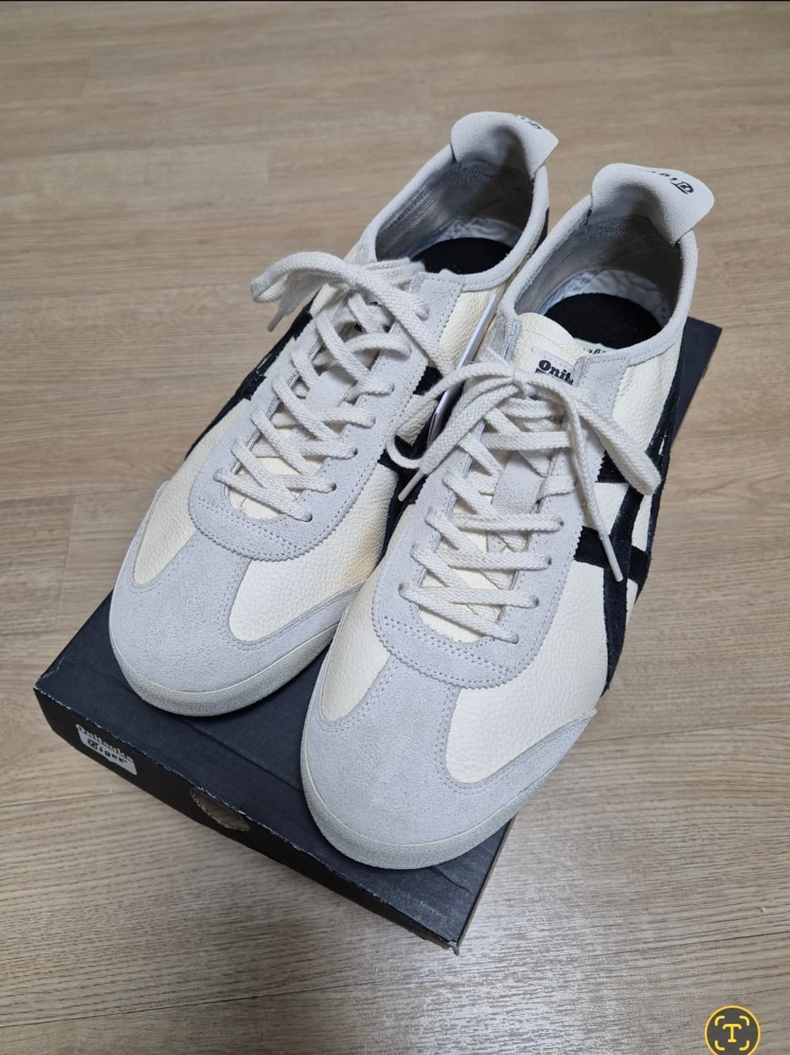 [택달린새상품] 오니츠카 타이거 멕시코66 빈티지 화이트 블랙 280사이 상품이미지1