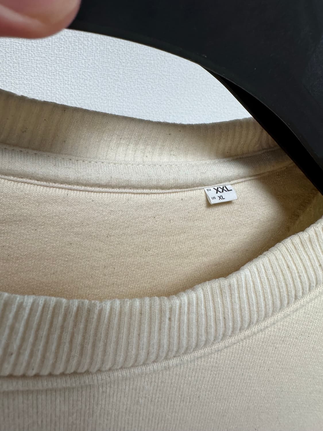 블레스 BLESS 멀티컬렉션 맨투맨 베이지 2XL 상품이미지5