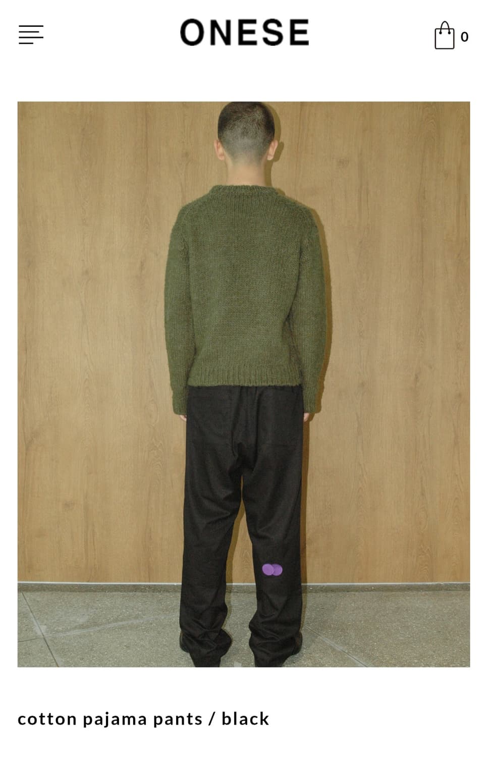 Onese 파자마 팬츠 (구매) 상품이미지1
