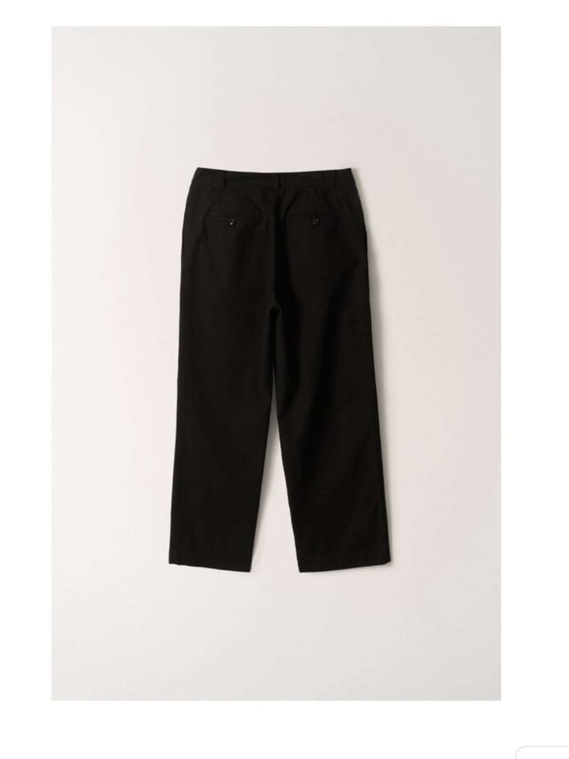 낫띵리튼 lena 3-tuck pants black s 상품이미지2