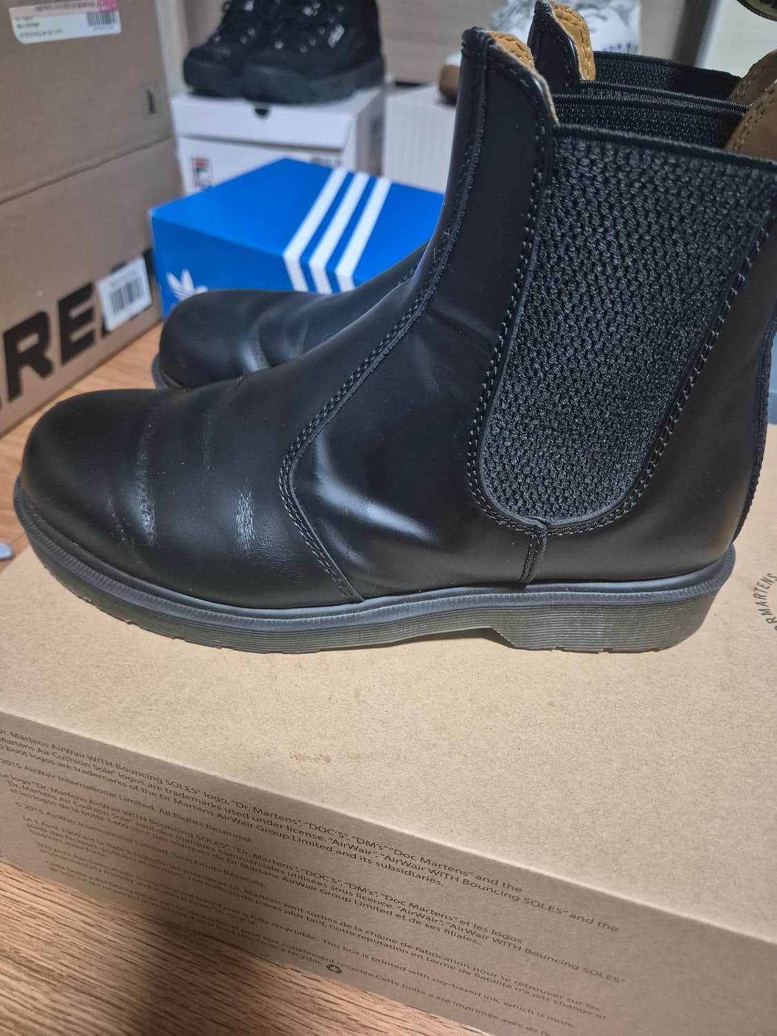 [Uk6] 닥터마틴 2976 첼시 블랙 스무스 상품이미지4